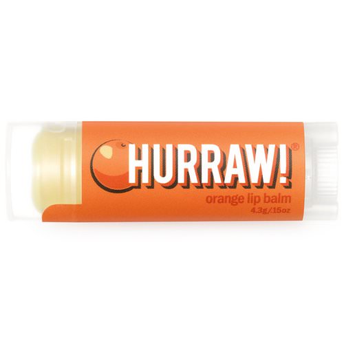 Hurraw! Balm, Lip Balm, Orange, .15 oz (4.3 g) Review
