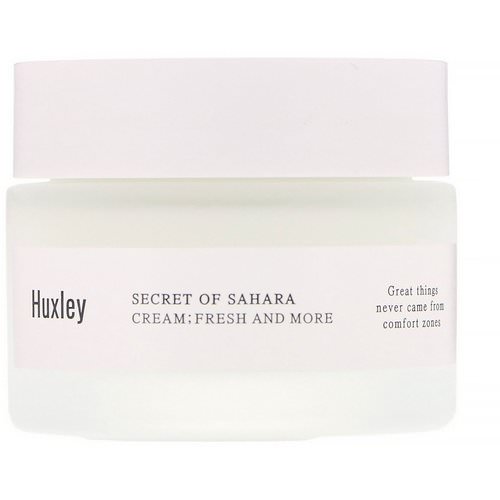 Huxley, Secret of Sahara, Cream: Fresh and More, 1.69 fl oz (50 ml) Review