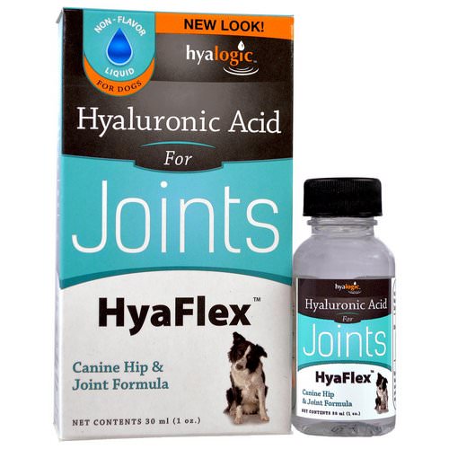 Hyalogic, Hyaluronic Acid, HyaFlex, For Dogs, 1 oz (30 ml) Review