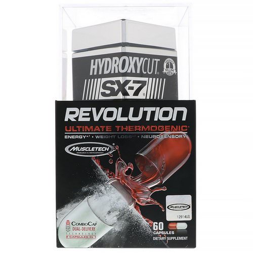 Hydroxycut, SX-7 Revolution Ultimate Thermogenic, 60 Capsules Review