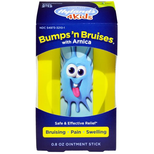 Hyland's, 4Kids, Bumps 'n Bruises, with Arnica, Ointment Stick, 0.8 oz Review