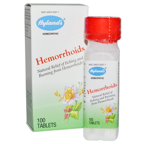 Hyland's, Hemorrhoids, 100 Tablets Review