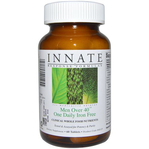 Innate Response Formulas, Men Over 40 One Daily, Iron Free, 60 Tablets Review