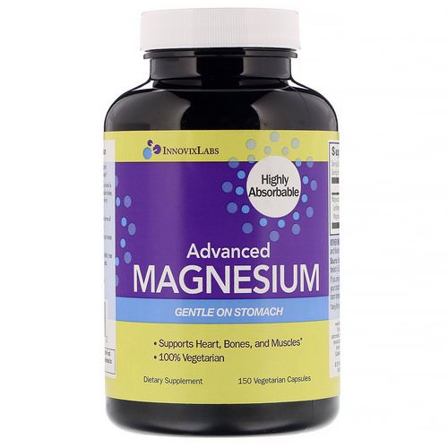InnovixLabs, Advanced Magnesium, 150 Vegetarian Capsules Review