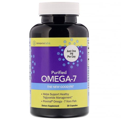 InnovixLabs, Purified Omega-7, 30 Capsules Review