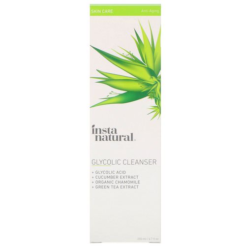 InstaNatural, Glycolic Cleanser, Anti-Aging, 6.7 fl oz (200 ml) Review