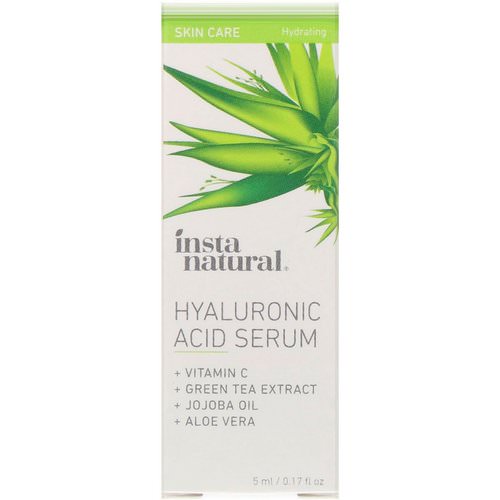 InstaNatural, Hyaluronic Acid Serum, Hydrating, 0.17 fl oz (5 ml) Review