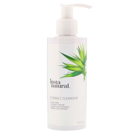InstaNatural, Face Wash, Cleansers, Coconut Skin Care