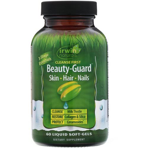 Irwin Naturals, Cleanse First Beauty-Guard, 60 Liquid Soft-Gels Review