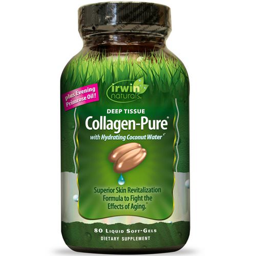 Irwin Naturals, Collagen-Pure, Deep Tissue, 80 Liquid Soft-Gels Review