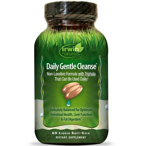 Irwin Naturals, Daily Gentle Cleanse, 60 Liquid Soft-Gels Review