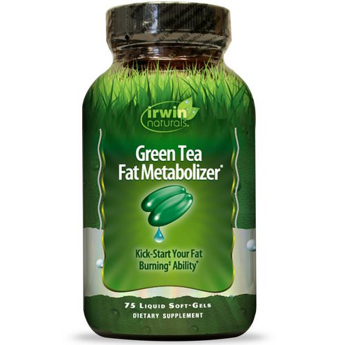 Irwin Naturals, Green Tea Fat Metabolizer, 75 Liquid Soft-Gels Review