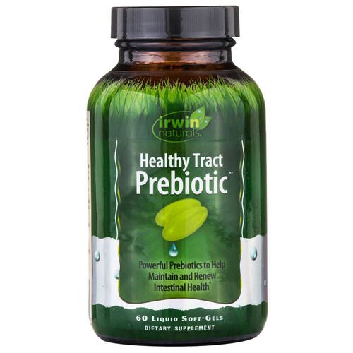 Irwin Naturals, Healthy Track Prebiotic, 60 Liquid Soft-Gels Review