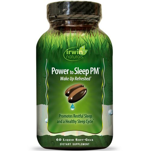 Irwin Naturals, Power to Sleep PM, 60 Liquid Soft-Gels Review