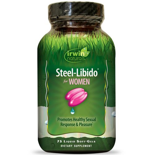 Irwin Naturals, Steel-Libido for Women, 75 Liquid Soft-Gels Review