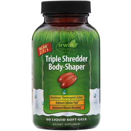 Irwin Naturals, Triple Shredder Body-Shaper, 60 Liquid Soft-Gels Review