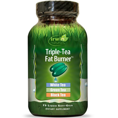 Irwin Naturals, Triple-Tea Fat Burner, 75 Liquid Softgels Review