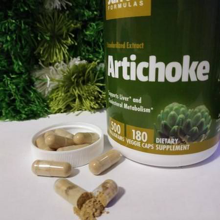 Herbs Homeopathy Artichoke Jarrow Formulas