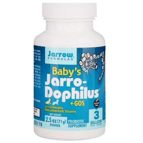 Jarrow Formulas, Baby's Jarro-Dophilus + GOS, 2.5 oz (71 g) Powder (Ice) Review