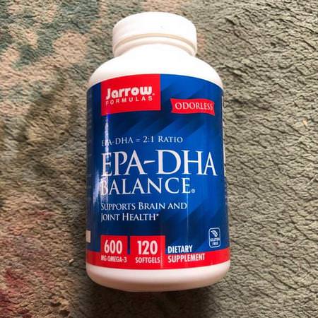 Supplements Fish Oil Omegas EPA DHA Omega-3 Fish Oil Jarrow Formulas