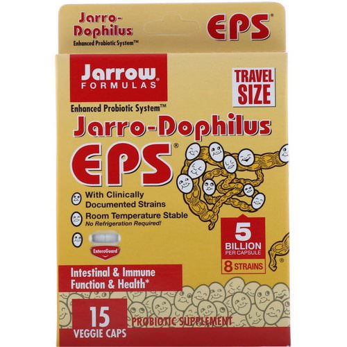 Jarrow Formulas, Jarro-Dophilus EPS, 5 Billion, 15 Veggie Caps Review