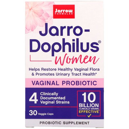 Jarrow Formulas, Jarro-Dophilus, Vaginal Probiotic, Women, 30 Capsules Review