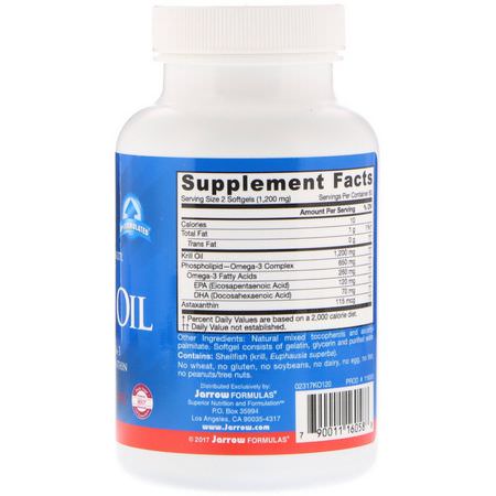 Krill Oil, Omegas EPA DHA, Fish Oil, Supplements