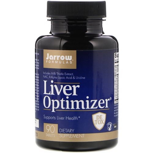 Jarrow Formulas, Liver Optimizer, 90 Tablets Review