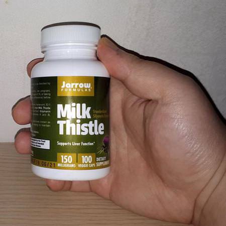 Jarrow Formulas Herbs Homeopathy Milk Thistle Silymarin