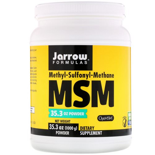 Jarrow Formulas, MSM Powder, 2.2 lbs (1000 g) Review