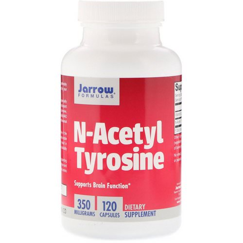Jarrow Formulas, N-Acetyl Tyrosine, 350 mg, 120 Capsules Review