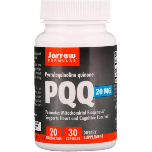 Jarrow Formulas, PQQ (Pyrroloquinoline Quinone), 20 mg, 30 Capsules Review