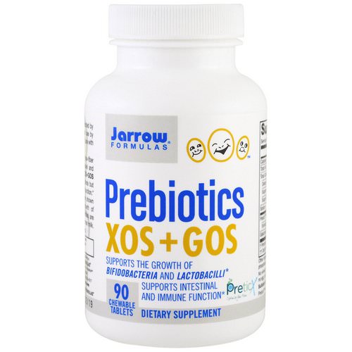 Jarrow Formulas, Prebiotics XOS+GOS, 90 Chewable Tablets Review