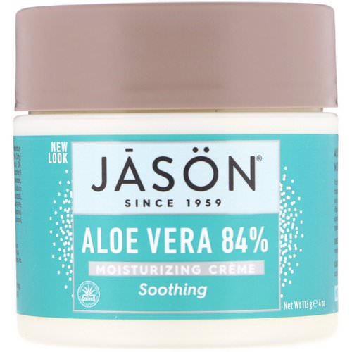 Jason Natural, Aloe Vera 84% Moisturizing Creme, Soothing, 4 oz (113 g) Review