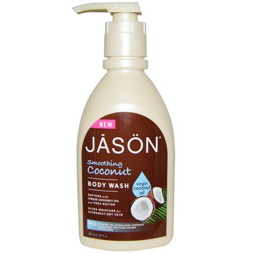 Jason Natural, Body Wash, Smoothing Coconut, 30 fl oz (887 ml) Review