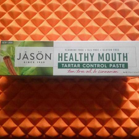 Healthy Mouth, Tartar Control Paste, Tea Tree Oil & Cinnamon