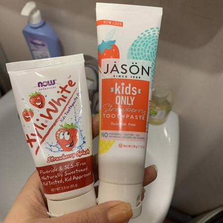 Jason Natural, Baby Toothpaste, Gel, Fluoride Free