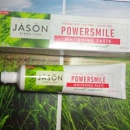 Power Smile, Whitening Paste, Powerful Peppermint