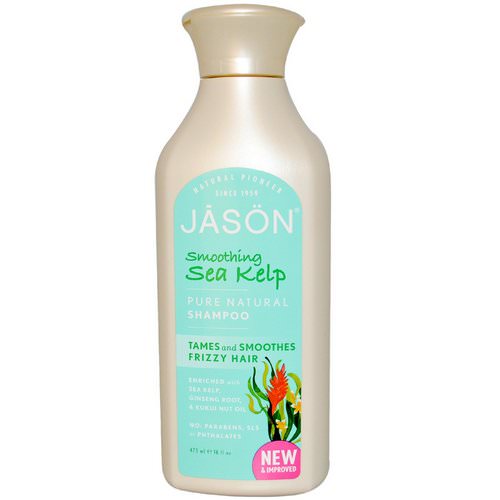 Jason Natural, Pure Natural Shampoo, Smoothing Sea Kelp, 16 fl oz (473 ml) Review
