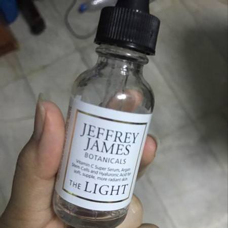 Jeffrey James Botanicals, The Light Age Defying C Serum, 1.0 oz (29 ml) Review