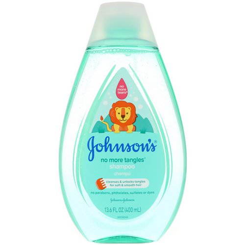 Johnson & Johnson, No More Tangles, Shampoo, 13.6 fl oz (400 ml) Review