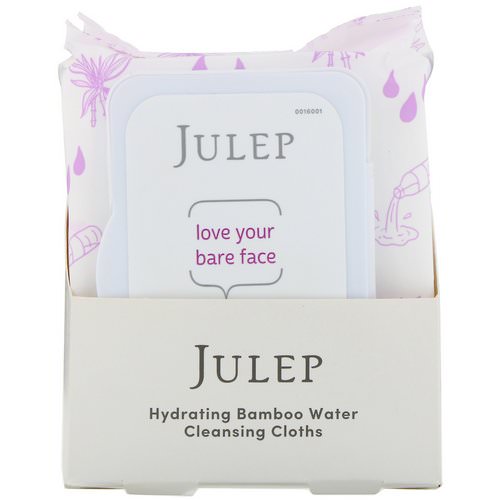 Julep, Love Your Bare Face, Hydrating Bamboo Water Cleansing Cloths, 30 Towelettes Review