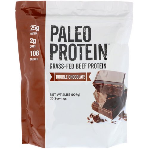 Julian Bakery, Paleo Protein, Grass-Fed Beef Protein, Double Chocolate, 2 lbs (907 g) Review