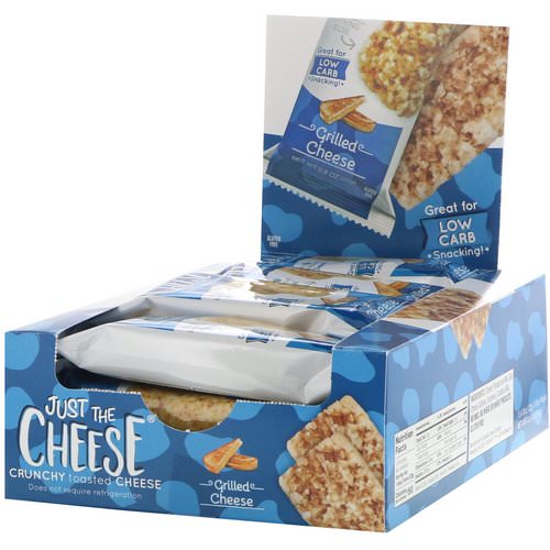 Just The Cheese, Grilled Cheese Bars, 12 Bars, 0.8 oz (22 g) Review