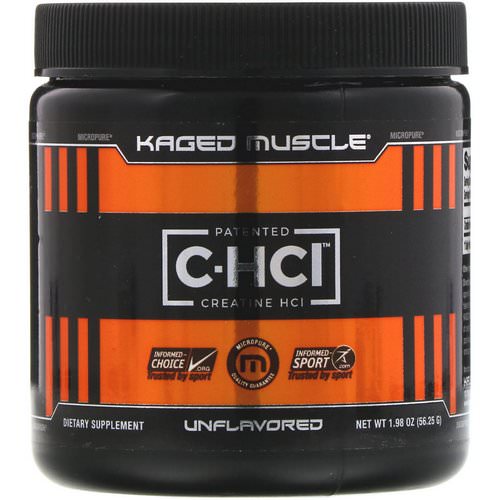 Kaged Muscle, Patented C-HCI, Creatine HCI, Unflavored, 1.98 oz (56.25 g) Review
