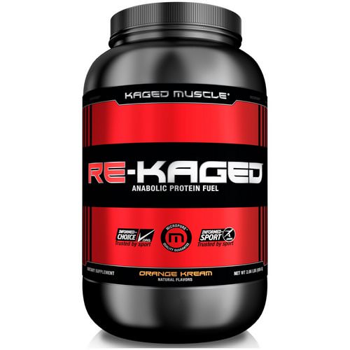 Kaged Muscle, Re-Kaged, Anabolic Protein Fuel, Orange Kream, 2.06 lbs (936 g) Review