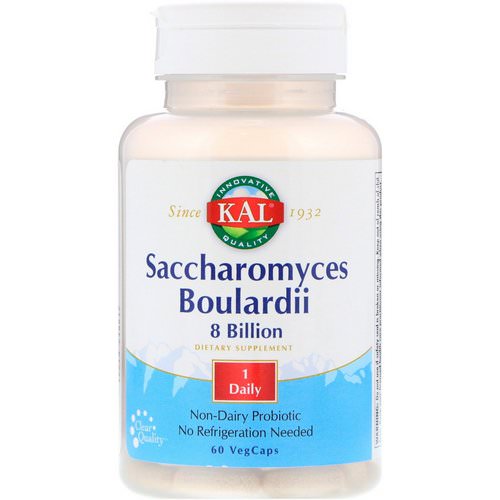 KAL, Saccharomyces Boulardii, 8 Billion, 60 VegCaps Review
