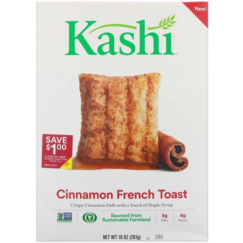 Kashi, Cinnamon French Toast Cereal, 10 oz (283 g) Review