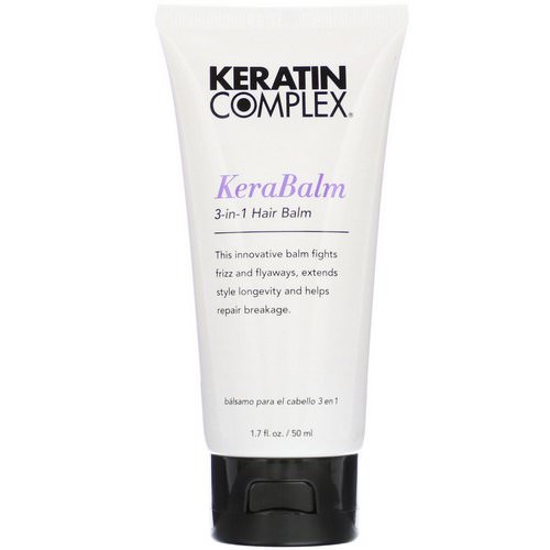 Keratin Complex, KeraBalm, 3-in-1 Hair Balm, 1.7 fl oz (50 ml) Review