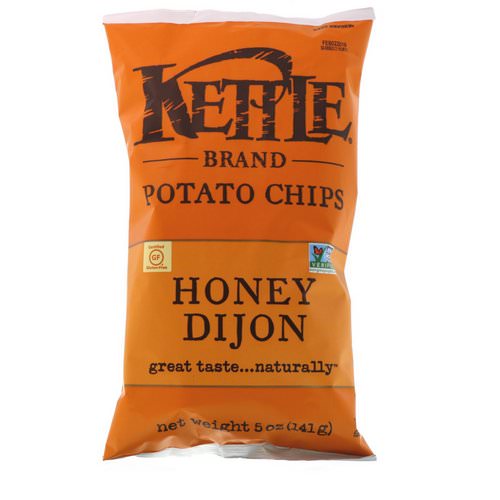 Kettle Foods, Potato Chips, Honey Dijon, 5 oz (141 g) Review